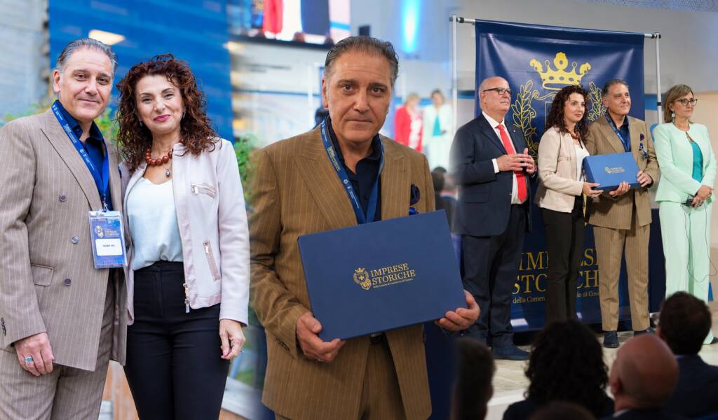 Giame riceve il Premio Imprese Storiche alla Camera di Commercio di Cosenza